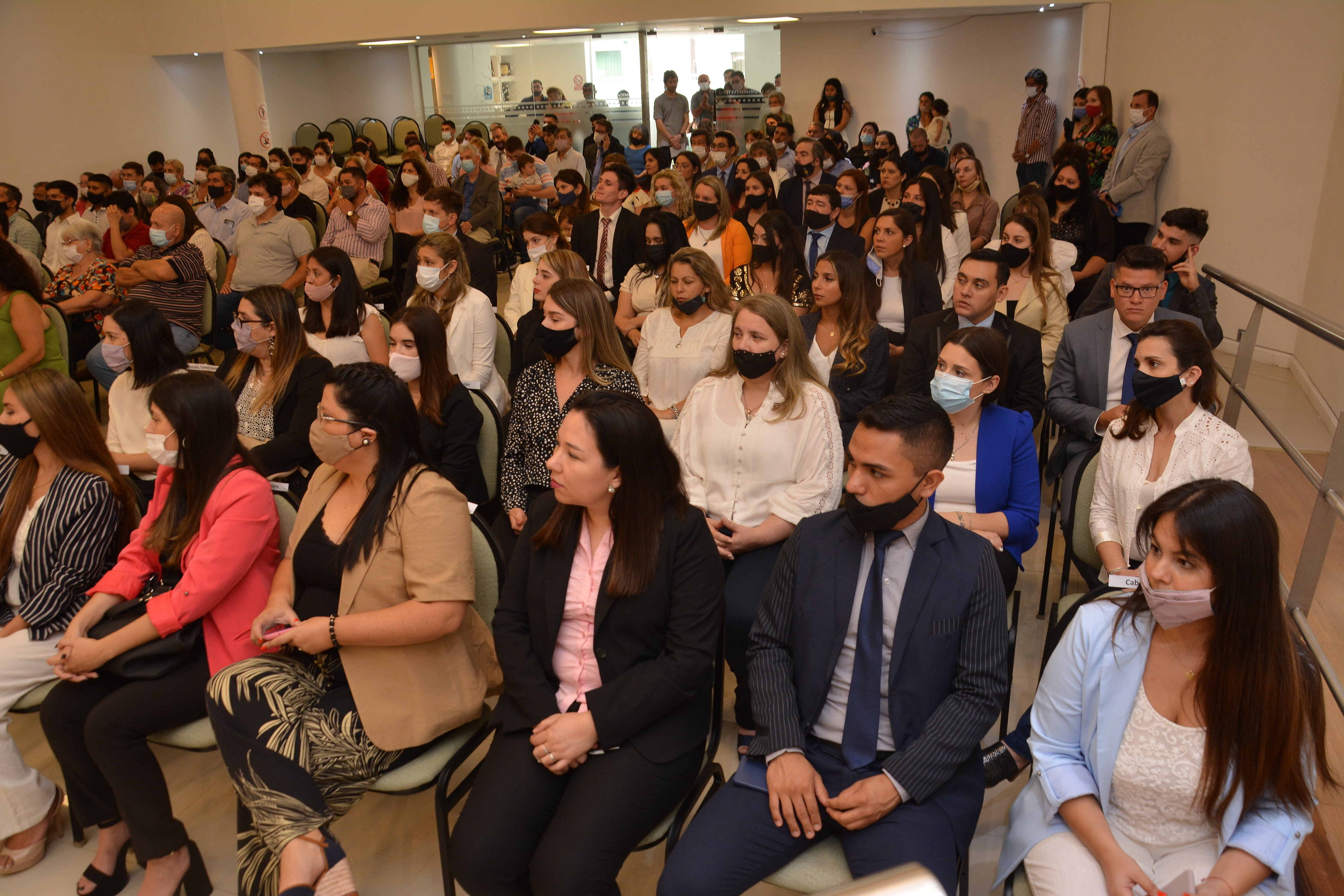 En el día de hoy se llevó adelante el primer acto de jura del año 2022 de nuevos matriculados.