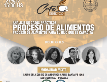 Café Jurídico Familia - Procesal